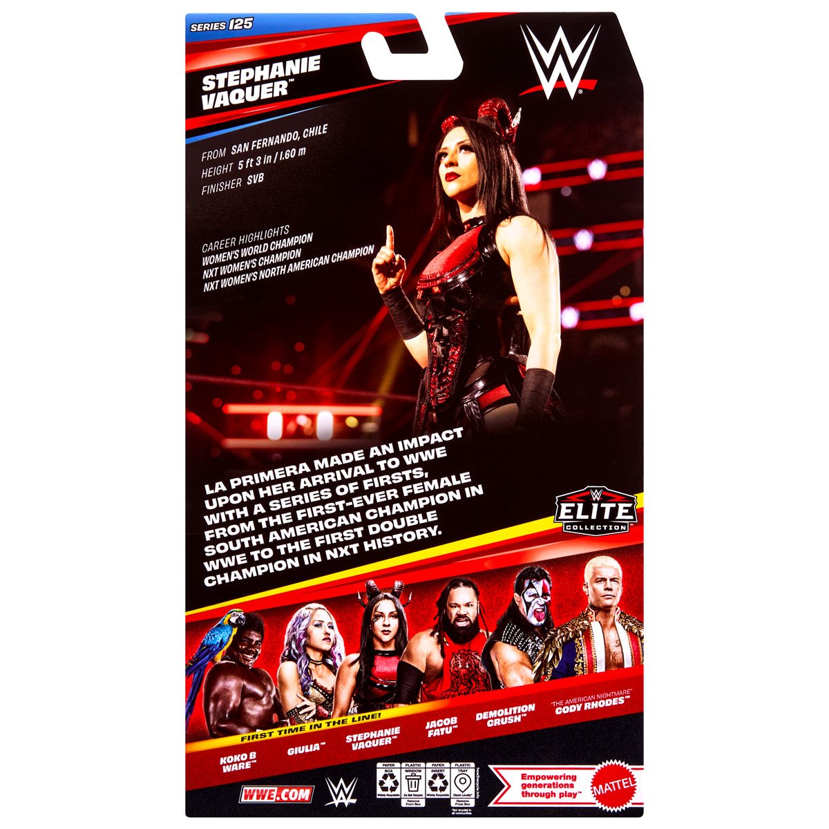WWE Elite Collection Series 125 Stephanie Vaquer Action Figure
