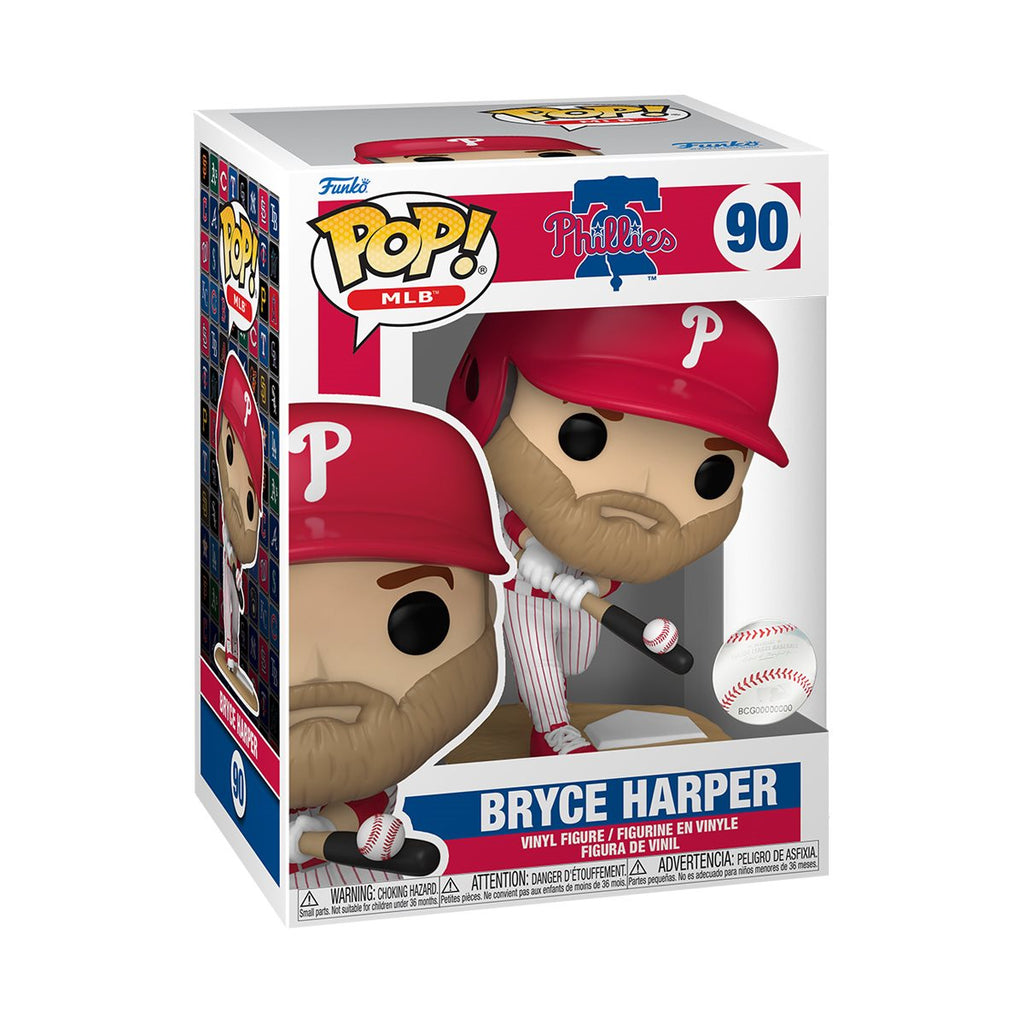 MLB Phillies Bryce Harper Funko Pop! Vinyl Figure #90
