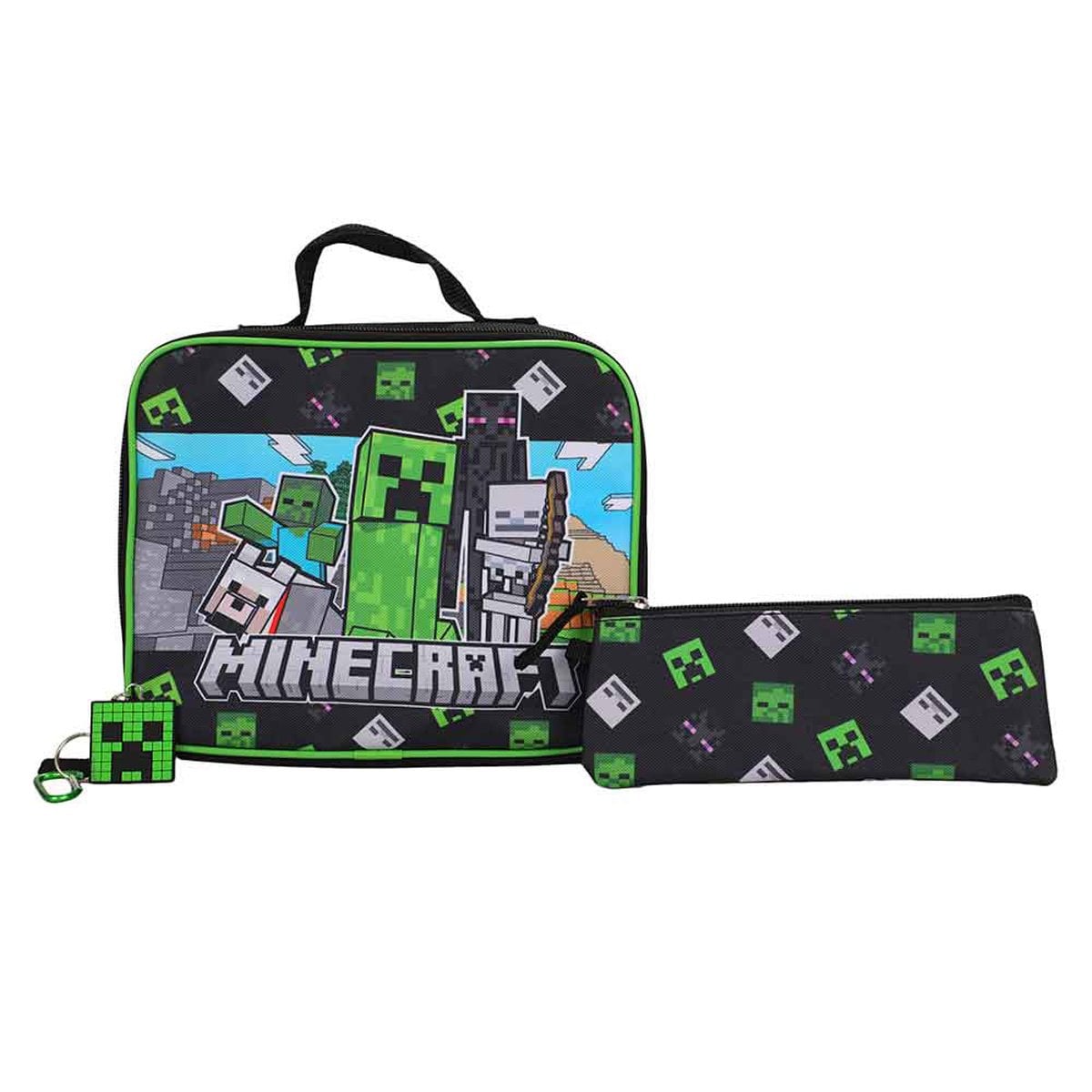 Minecraft Adventure Mode Youth Backpack 5-Piece Set
