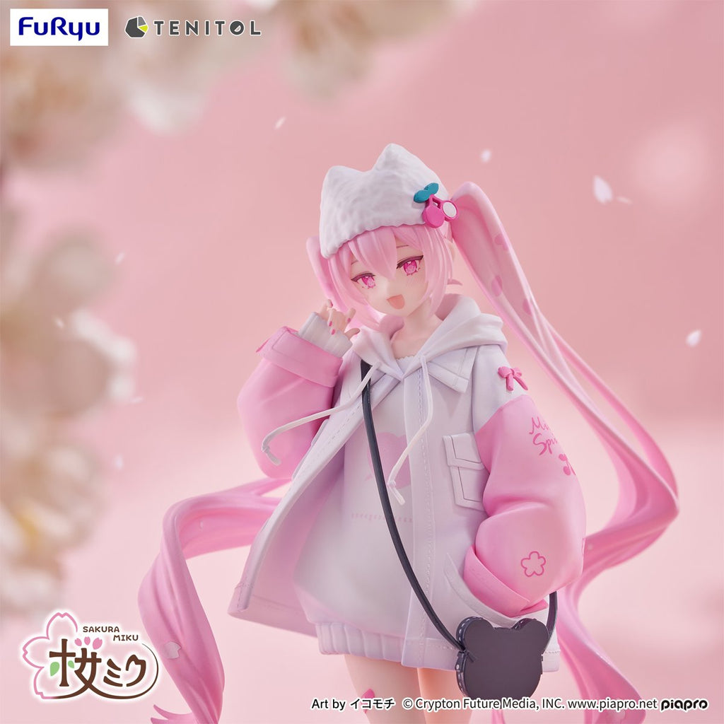Vocaloid Miku Cool Style Tenitol Petit Statue