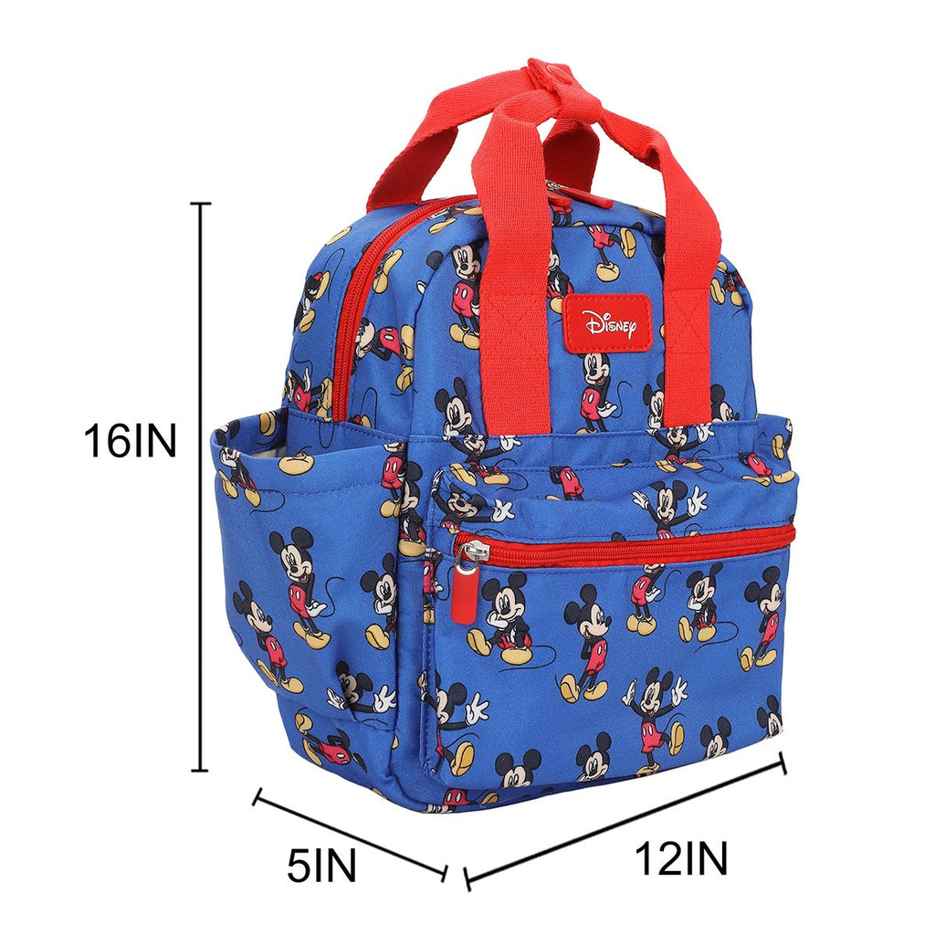Mickey Mouse Classic All Over Print 16-Inch Youth Backpack