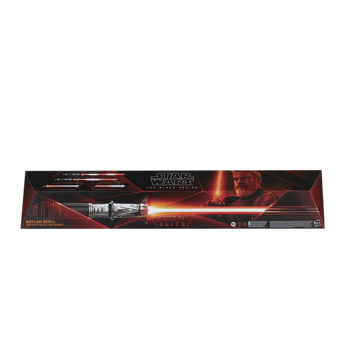 Star Wars The Black Series Baylan Skoll Force FX Elite Electronic Lightsaber