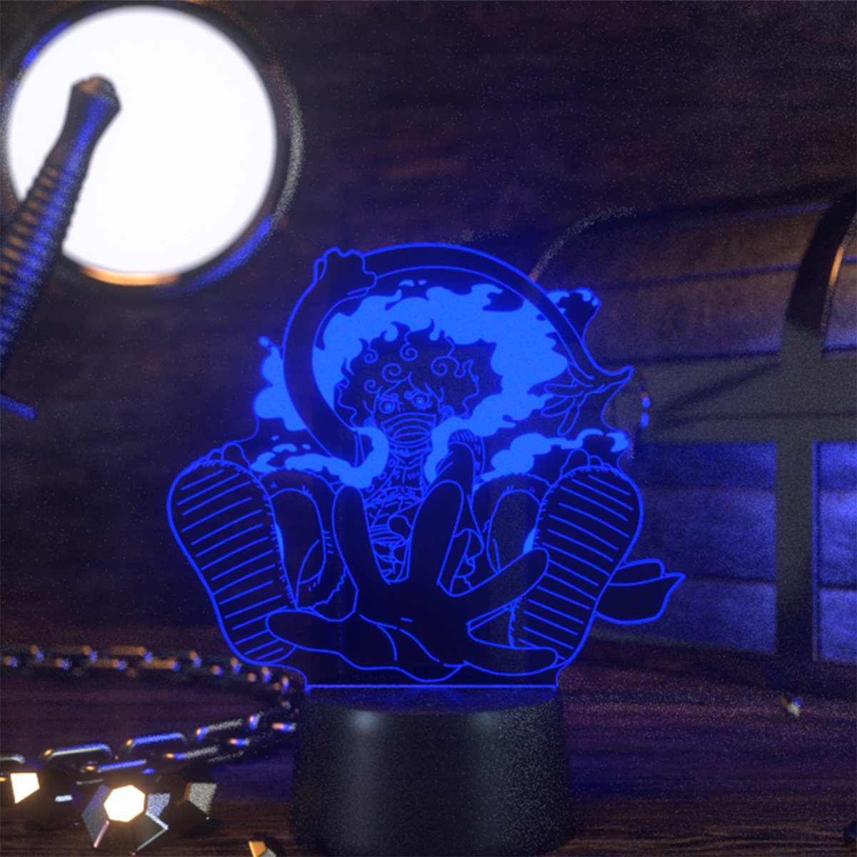 One Piece Luffy Gear 5 Otaku Lamp