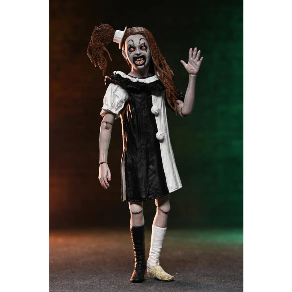 Terrifier 2 Ultimate Art the Clown and Little Pale Girl 7-Inch Scale Action Figure 2-Pack