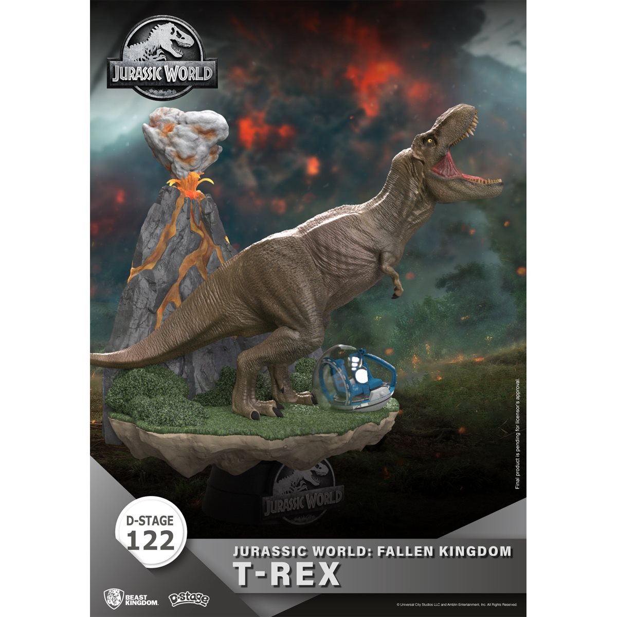 Jurassic World: Fallen Kingdom DS-122 T-Rex D-Stage Statue