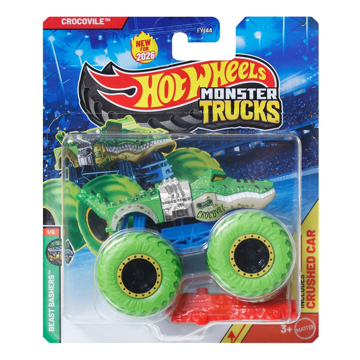 Hot Wheels Monster Trucks 1:64 Scale Vehicle 2026 Mix 8 Case of 8
