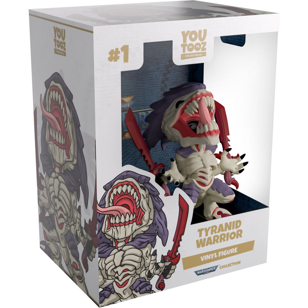 Warhammer 40k Collection Space Marine 2 Tyranid Warrior Vinyl Figure #1