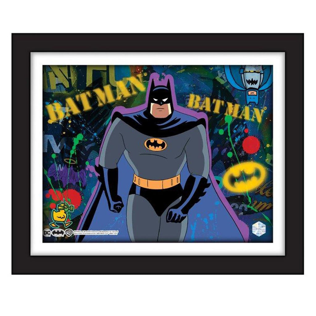 Batman: The Animated Series The Cat and The Claw: Part 1 #1108 Animation Cel Artist Edition Framed Art Print
