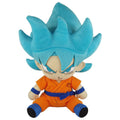 Dragon Ball Super SSGSS Goku Sitting Pose 7-Inch Plush