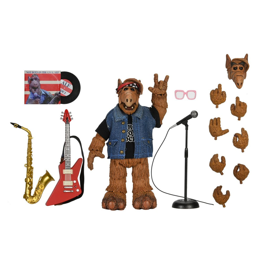 Alf Ultimate Born to Rock Alf 7-Inch Scale Action Figure