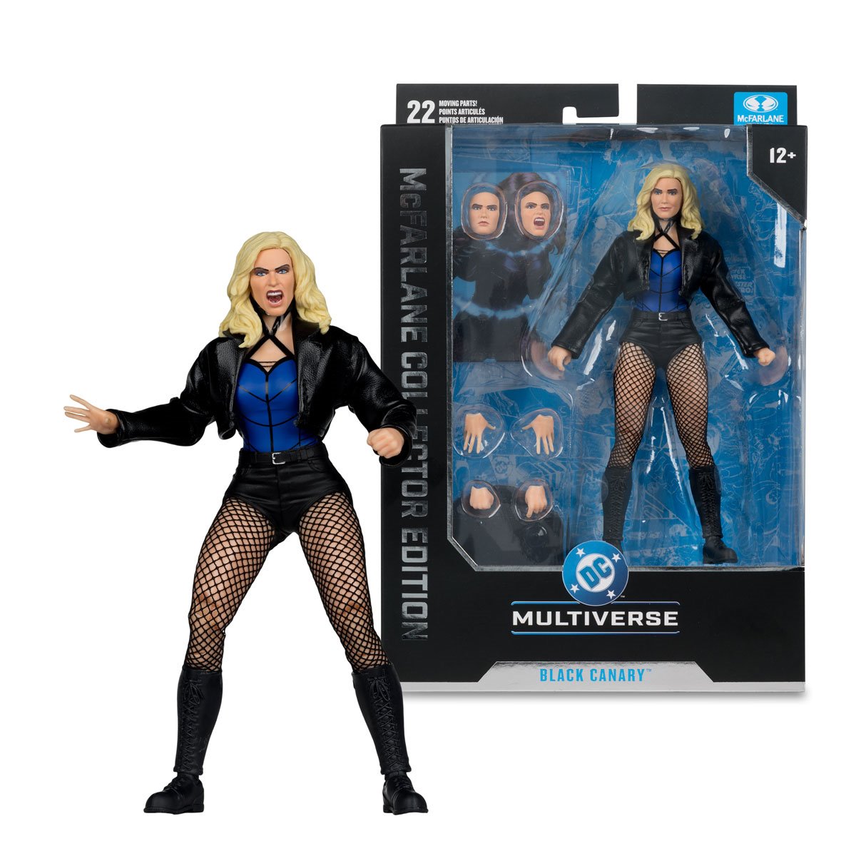 DC Multiverse McFarlane Collector Edition Wave 14 Black Canary DC Rebirth #54 7-Inch Scale Action Figure