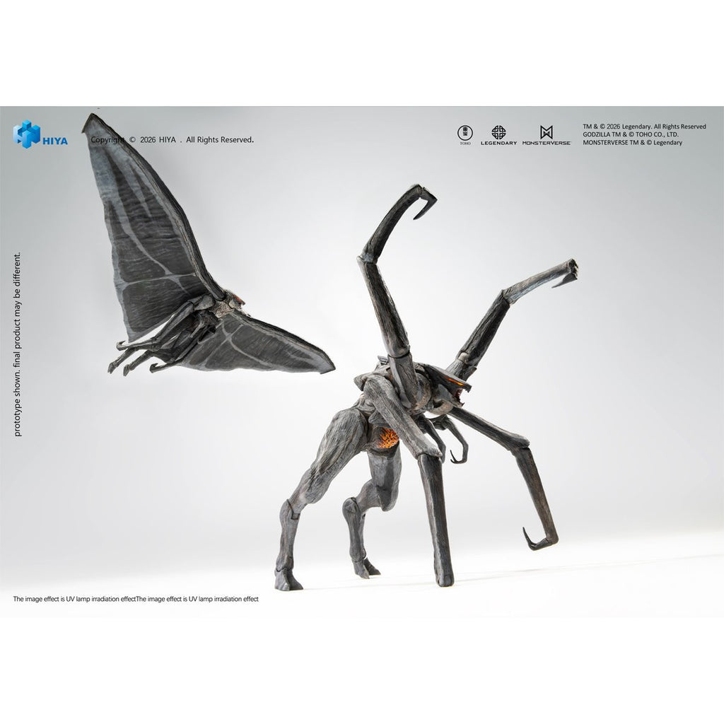 Godzilla 2014 Muto Male and Female Exquisite Basic Series None Scale 6-Inch Action Figure Set