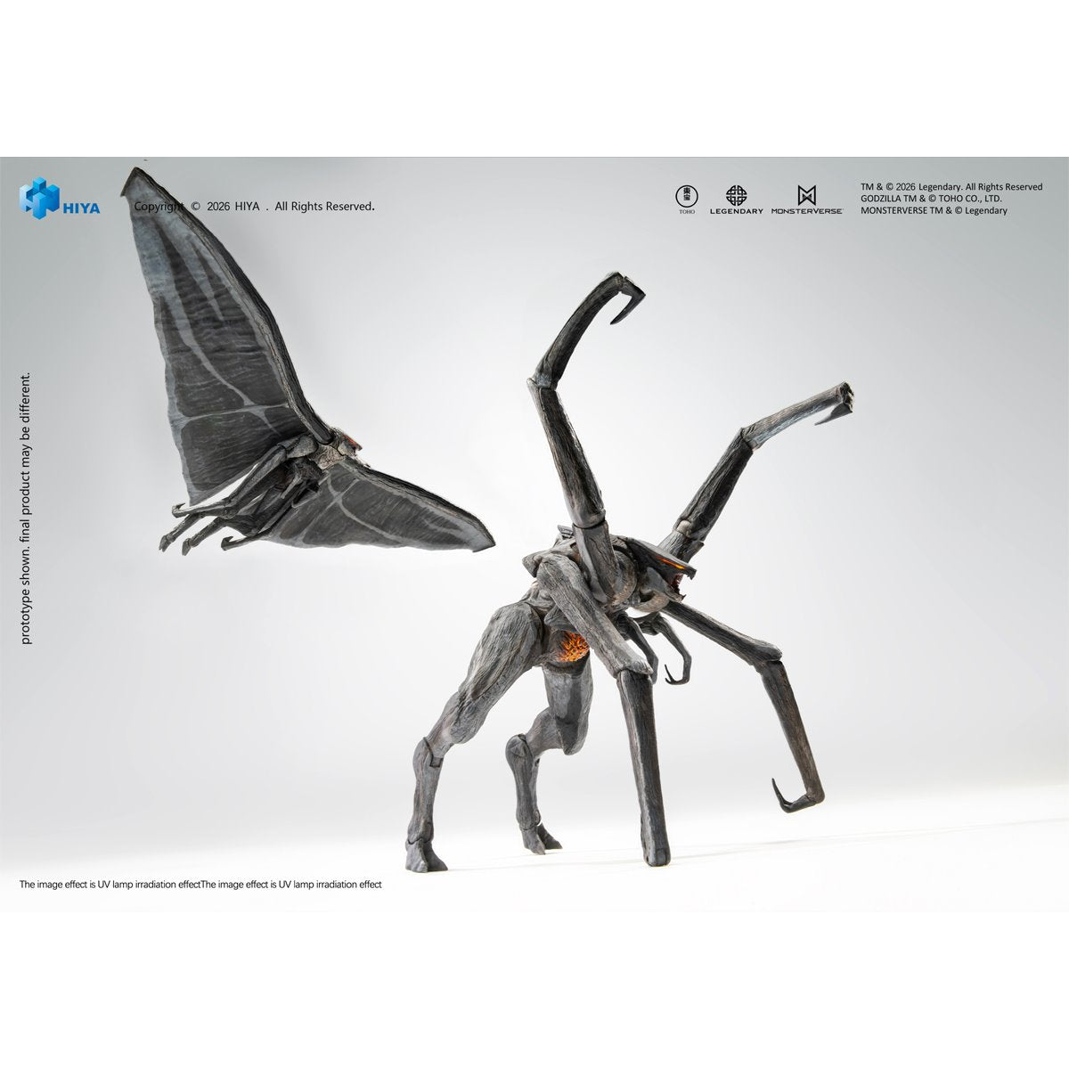Godzilla 2014 Muto Male and Female Exquisite Basic Series None Scale 6-Inch Action Figure Set