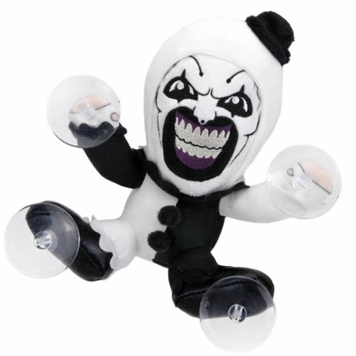 Terrifier 3 Art the Clown Suction Cup Window Clinger Plush