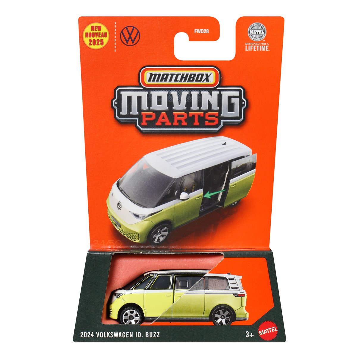 Matchbox Moving Parts 2025 Mix 8 Vehicles Case of 8