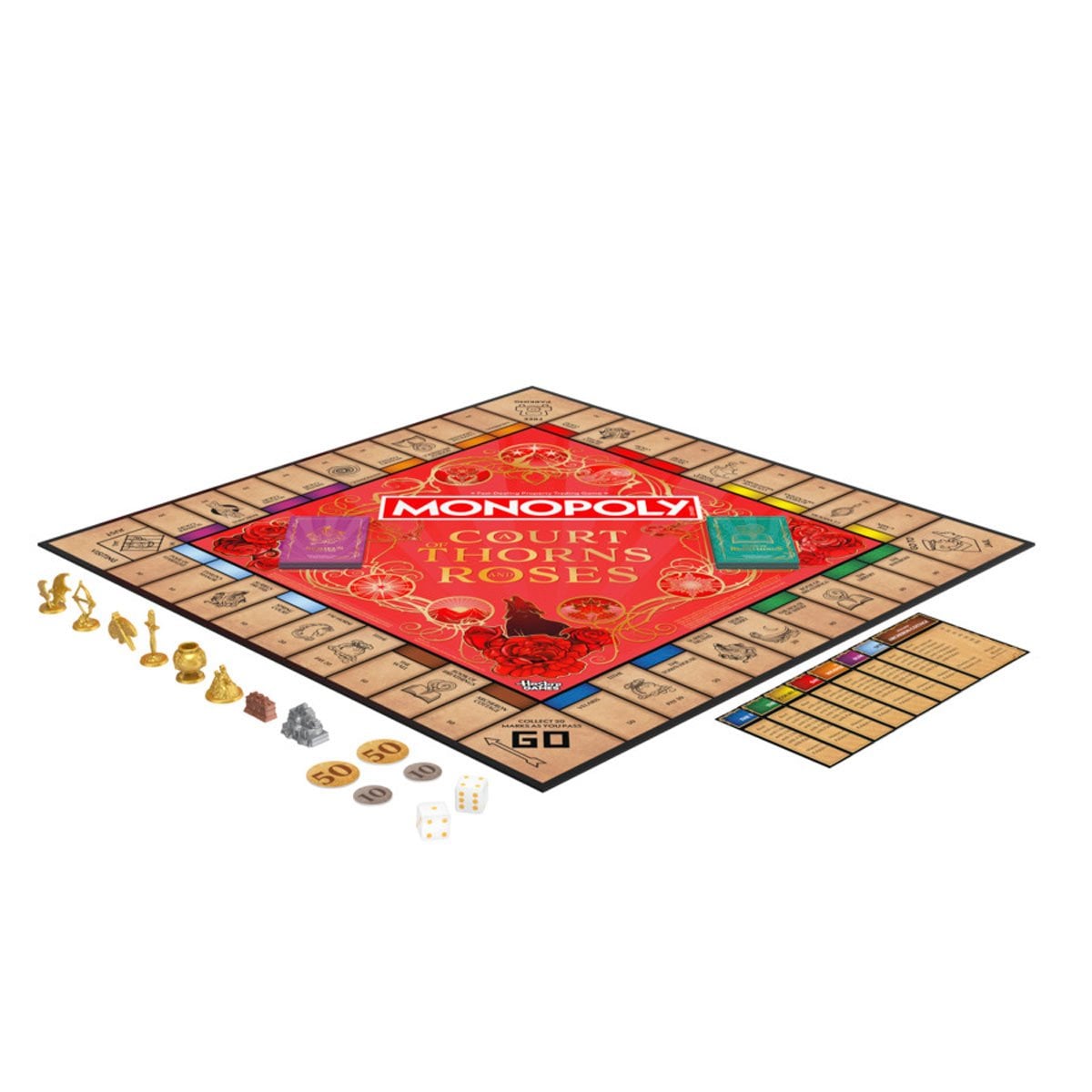 A Court of Thorns and Roses Monopoly Edition Board Game