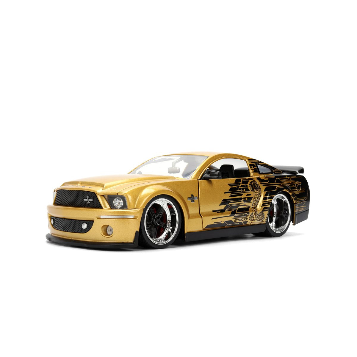 Bigtime Muscle 2008 Ford Shelby GT-500KR 1:24 Scale Die-Cast Metal Vehicle