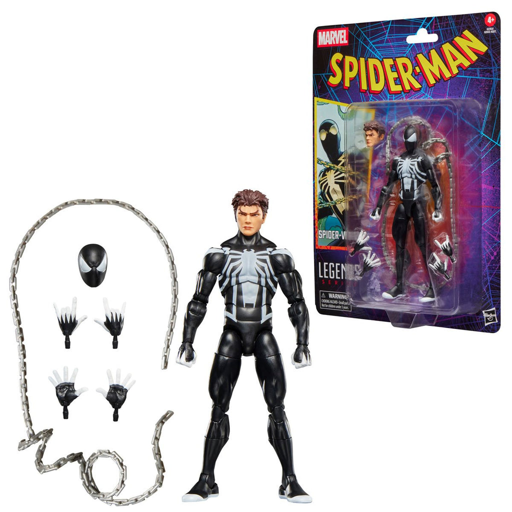 Spider-Man Marvel Legends Retro Cardback 6-Inch Action Figures 2026 Wave 1 Case of 6