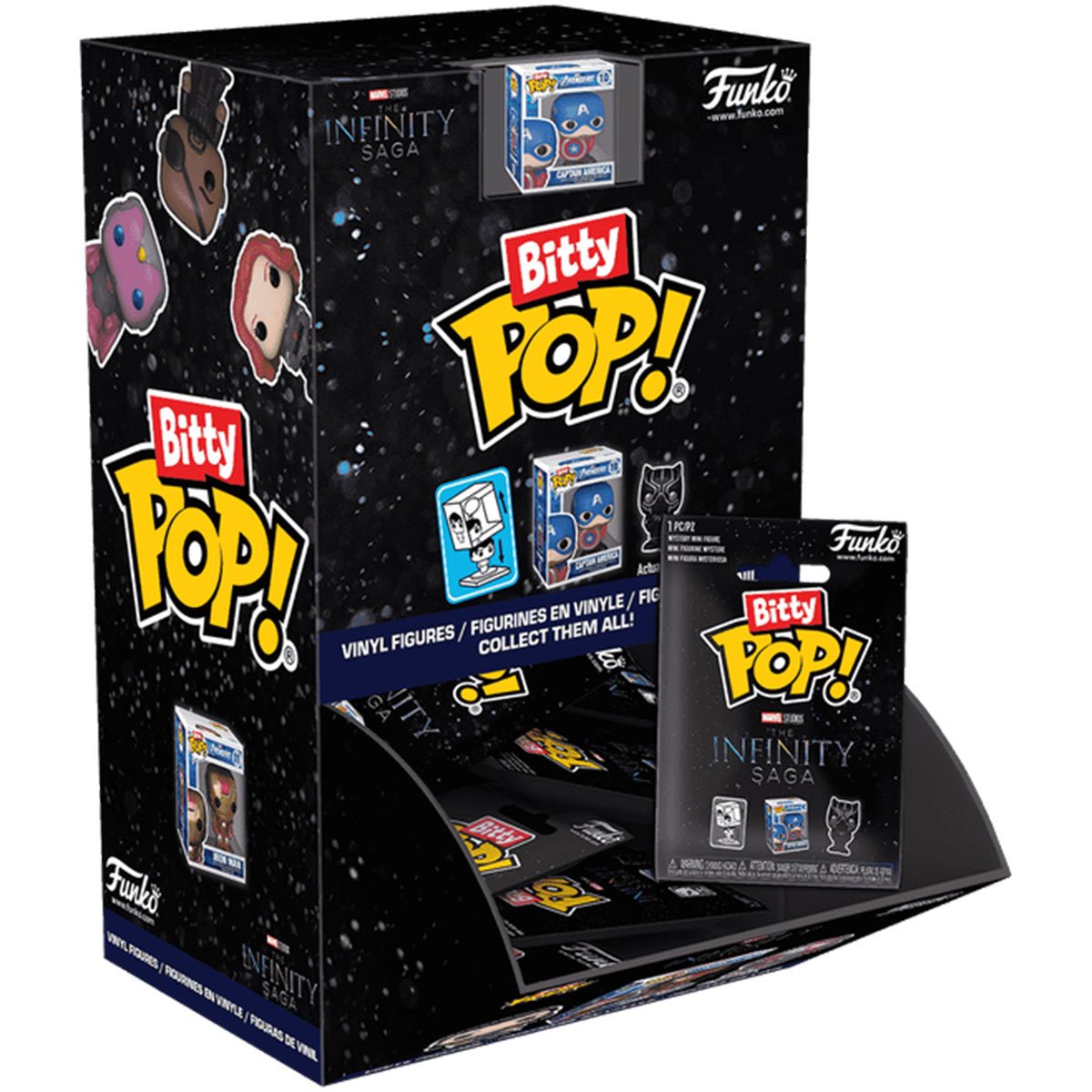 Marvel Funko Bitty Pop! Singles Display Case of 32
