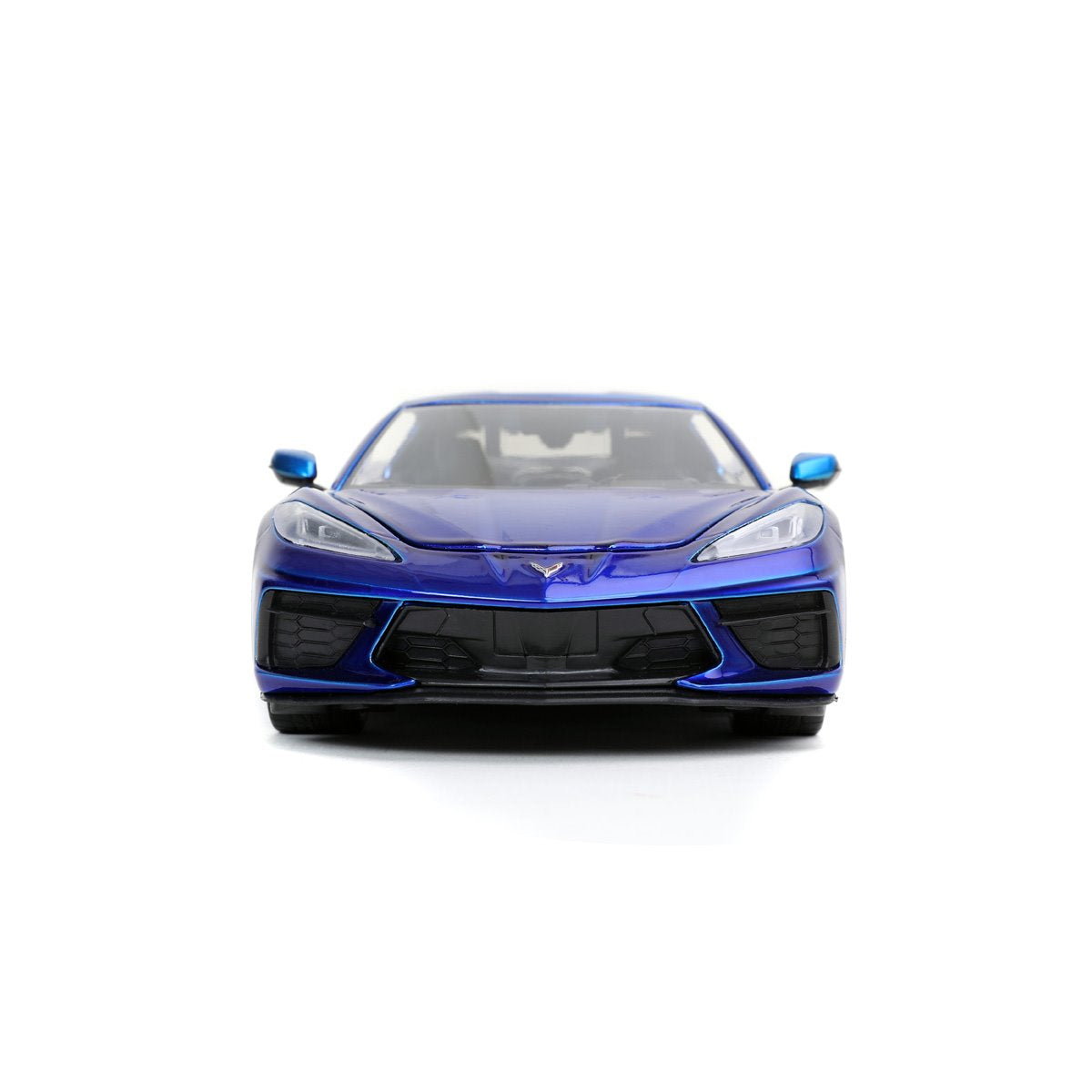Bigtime Muscle 2020 Chevy Corvette Stingray Candy Blue 1:24 Scale Die-Cast Metal Vehicle