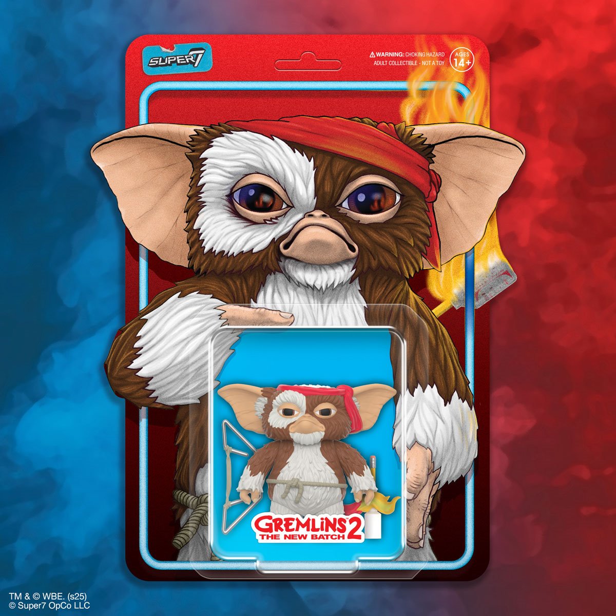 Gremlins 2 Gizmo (Character Card) 3 3/4-Inch ReAction Figure