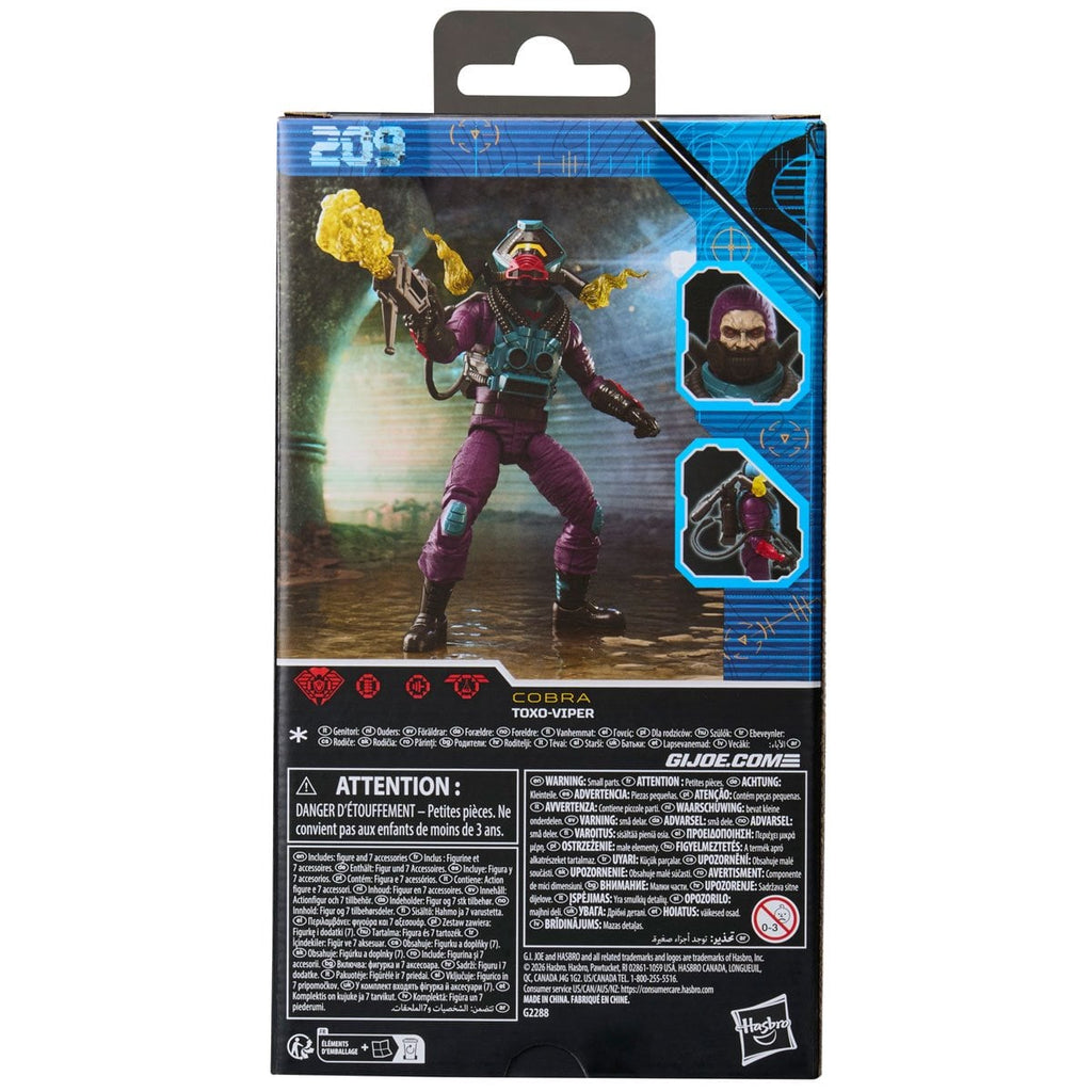G.I. Joe Classified Series 209 Toxo-Viper 6-Inch Action Figure