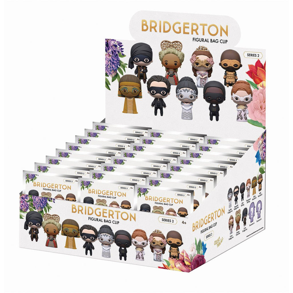 Bridgerton Season 4 Series 2 3D Foam Bag Clip Display Case of 24