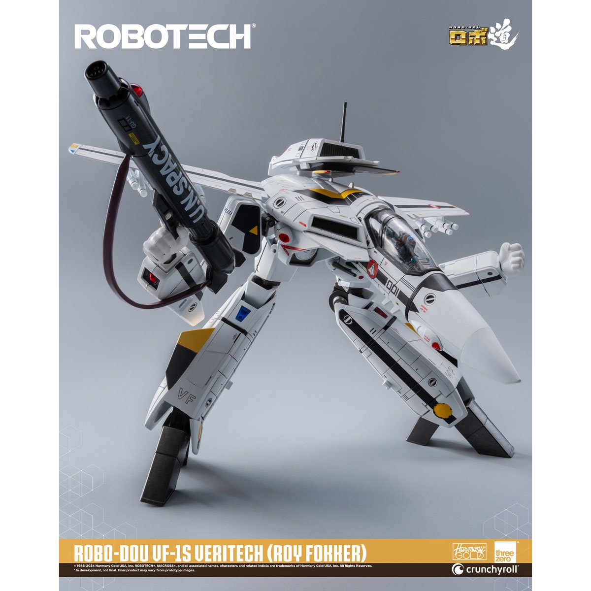 Robotech VF-1S Veritech Roy Fokker ROBO-DOU Action Figure