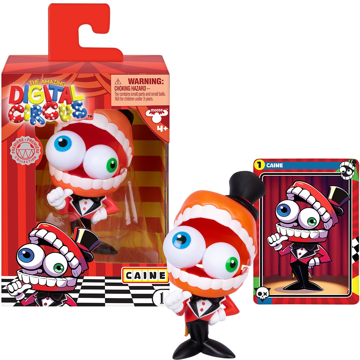 Amazing Digital Circus Caine 4-Inch Vinyl Figure