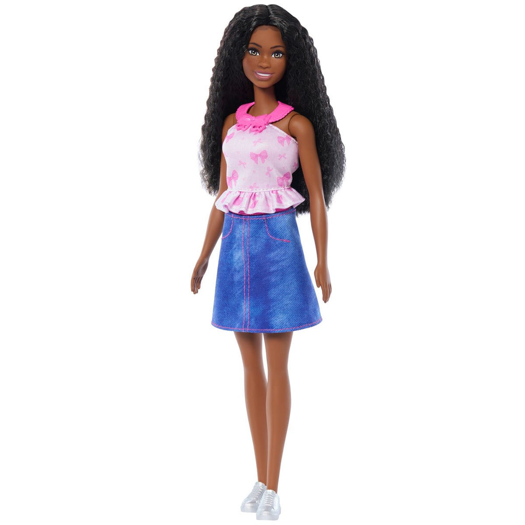Barbie Easy to Dress Doll & Accessories with Black Hair