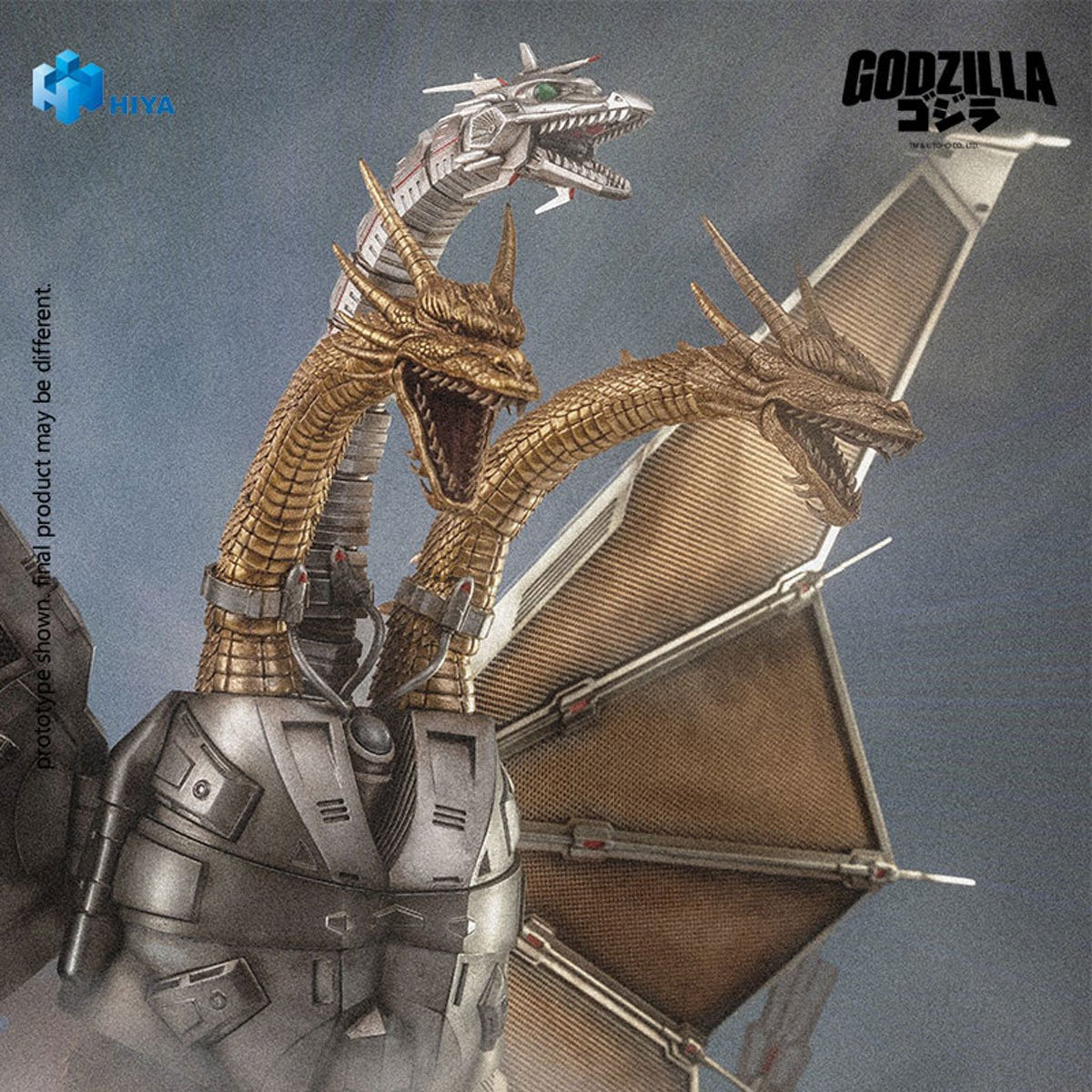 Godzilla vs. King Ghidorah 1991 Mecha King Ghidorah Exquisite Basic Series Action Figure