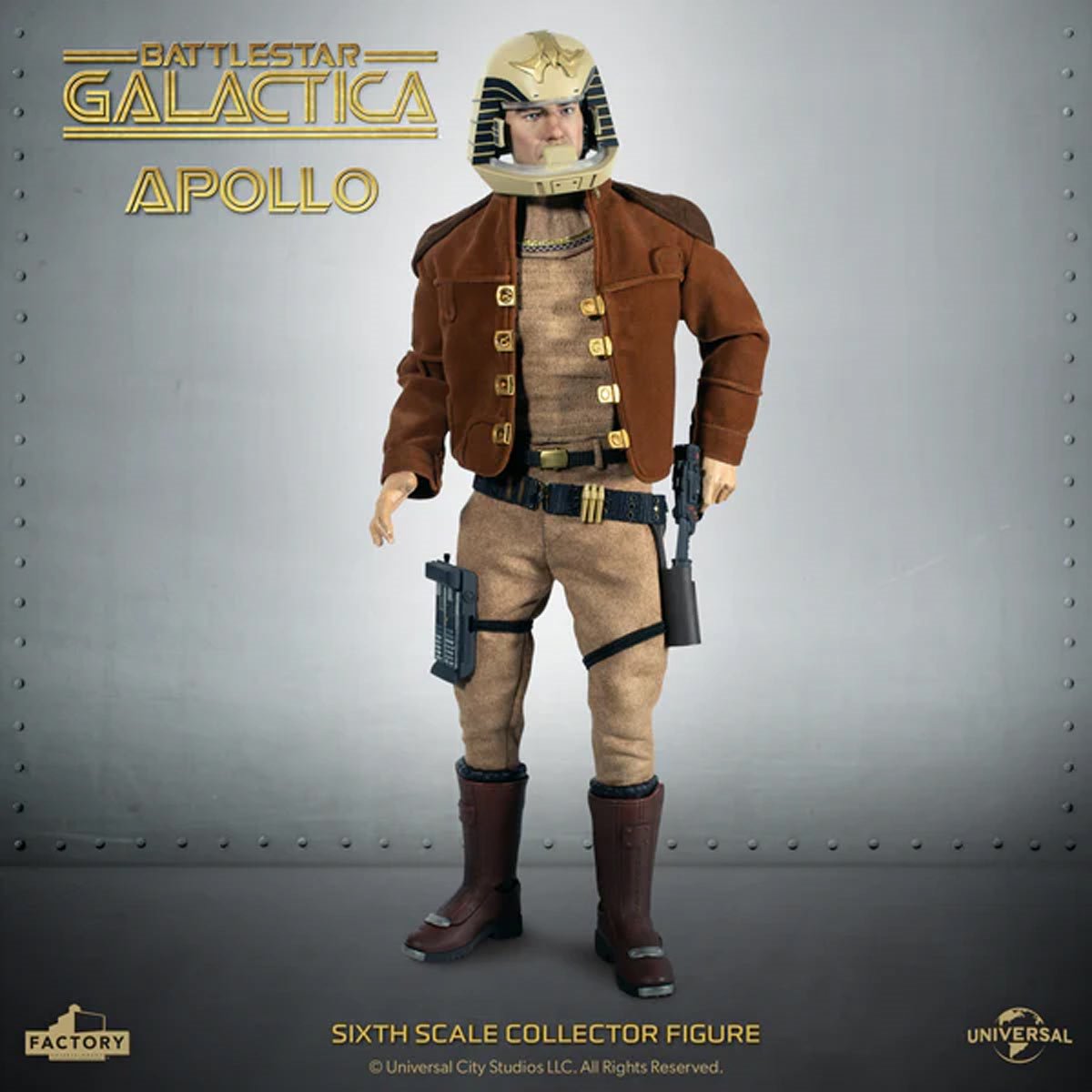 Battlestar Galactica Captain Apollo 1:6 Scale Action Figure