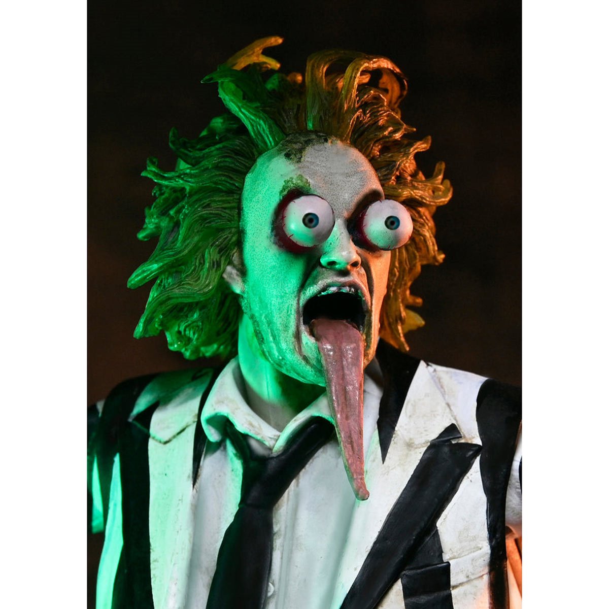 Beetlejuice Beetlejuice Ultimate Striped Suit Beetlejuice 7-Inch Scale Action Figure