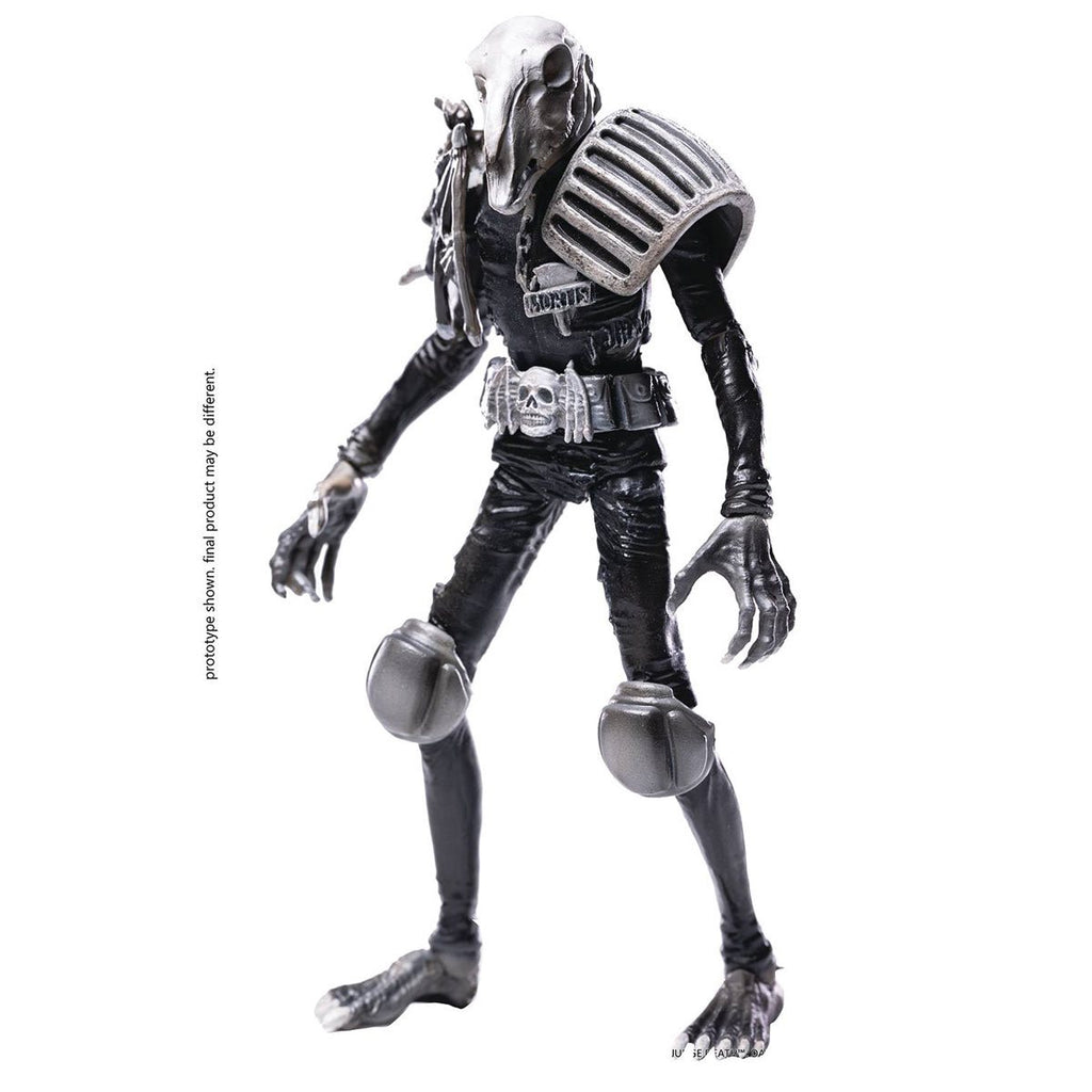 Judge Dredd Judge Mortis Black and White Exquisite Mini Series 1:18 Scale Action Figure