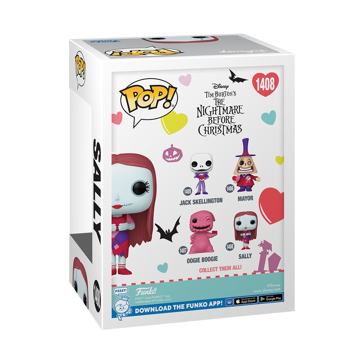 The Nightmare Before Christmas Valentines Sally Funko Pop! Vinyl Figure #1408