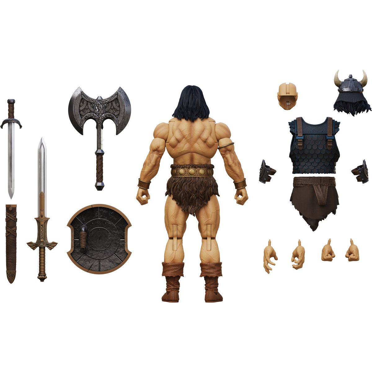 Conan the Barbarian Reaver of the Black Coast Epic H.A.C.K.S. 1:12 Scale Action Figure
