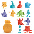 SpongeBob SquarePants Tiny Mights Mini-Figures 3-Pack Case of 16
