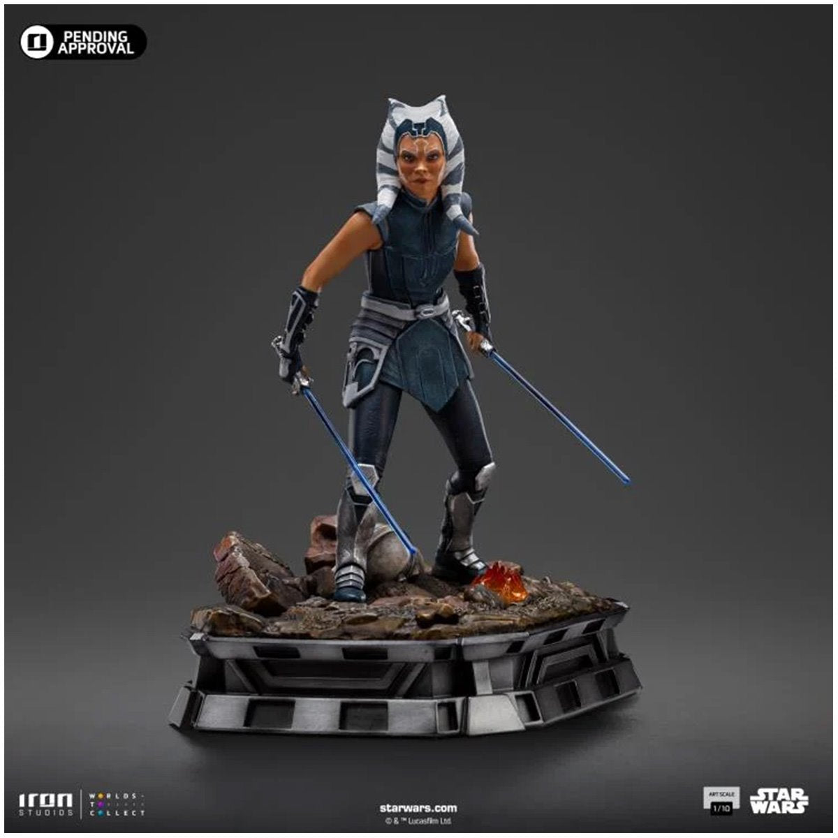 Star Wars: Ahsoka Tano Padawan Version 1:10 Art Scale Limited Edition Statue