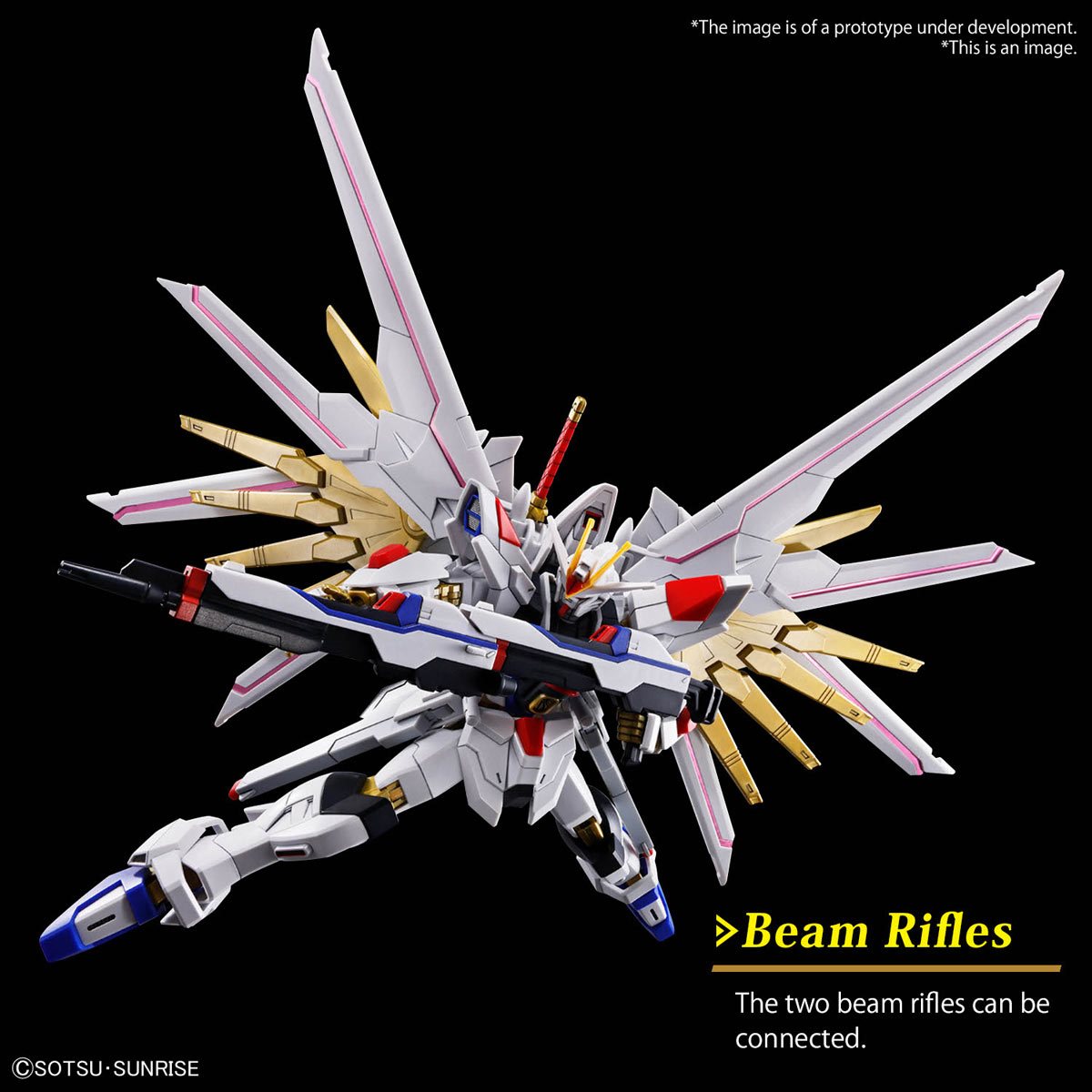 Mobile Suit Gundam Seed Freedom Mighty Strike Freedom Gundam High Grade 1:144 Scale Model Kit