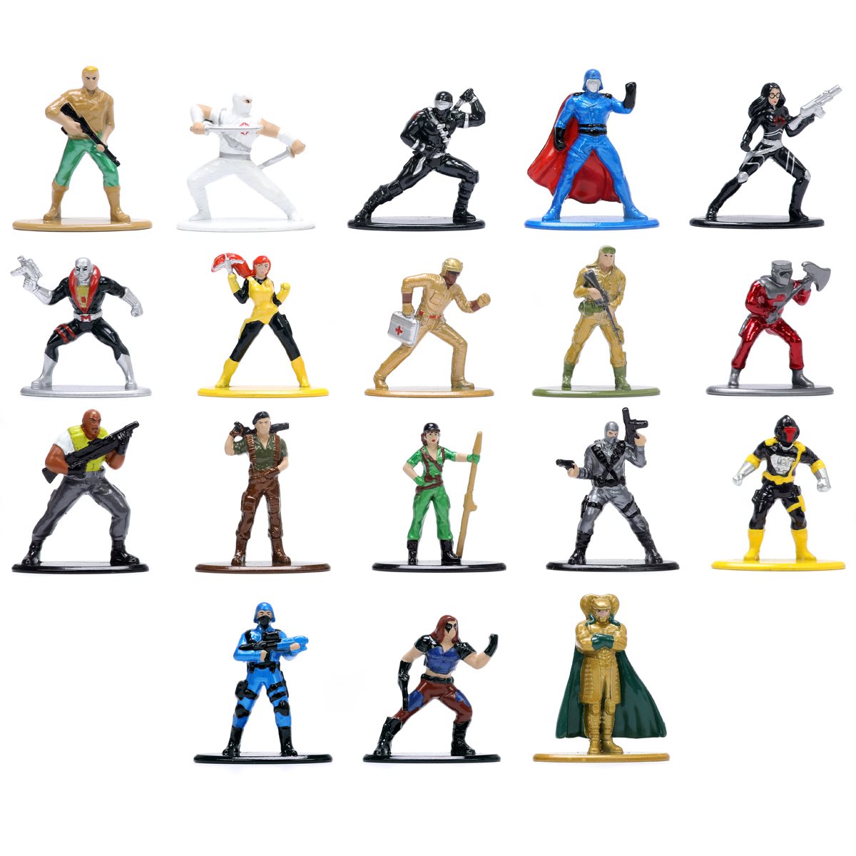 G.I. Joe Nano MetalFigs Mini-Figure 18-Pack