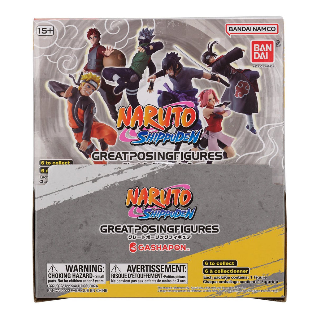 Naruto Shippuden Posed Blind Mini-Figure Display Box of 24