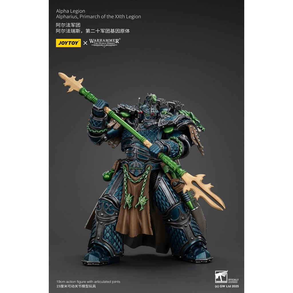Joy Toy Warhammer The Horus Heresy Alpha Legion Alpharius Primarch 1:18 Scale Action Figure