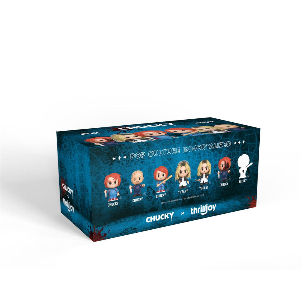 Chucky Universe Blind Box PIXL Mini-Figure Display Case of 6