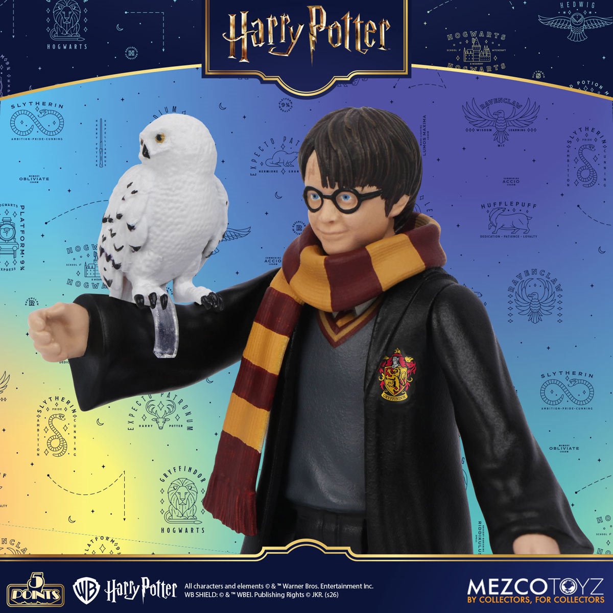 Harry Potter Series 1 5 Points Action Figure Set of 4