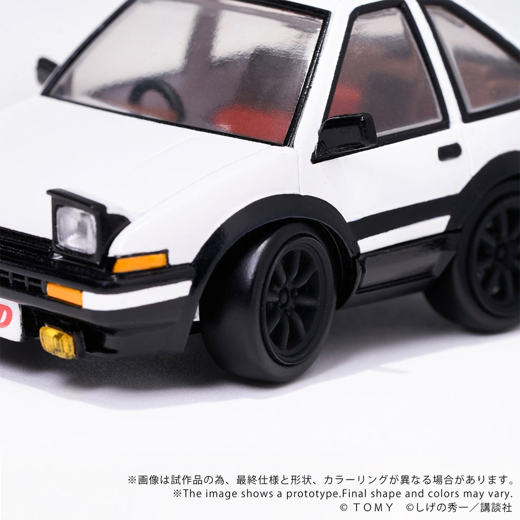 Initial D QV-05 Toyota AE86 TRUENO Q Village Model Kit Set