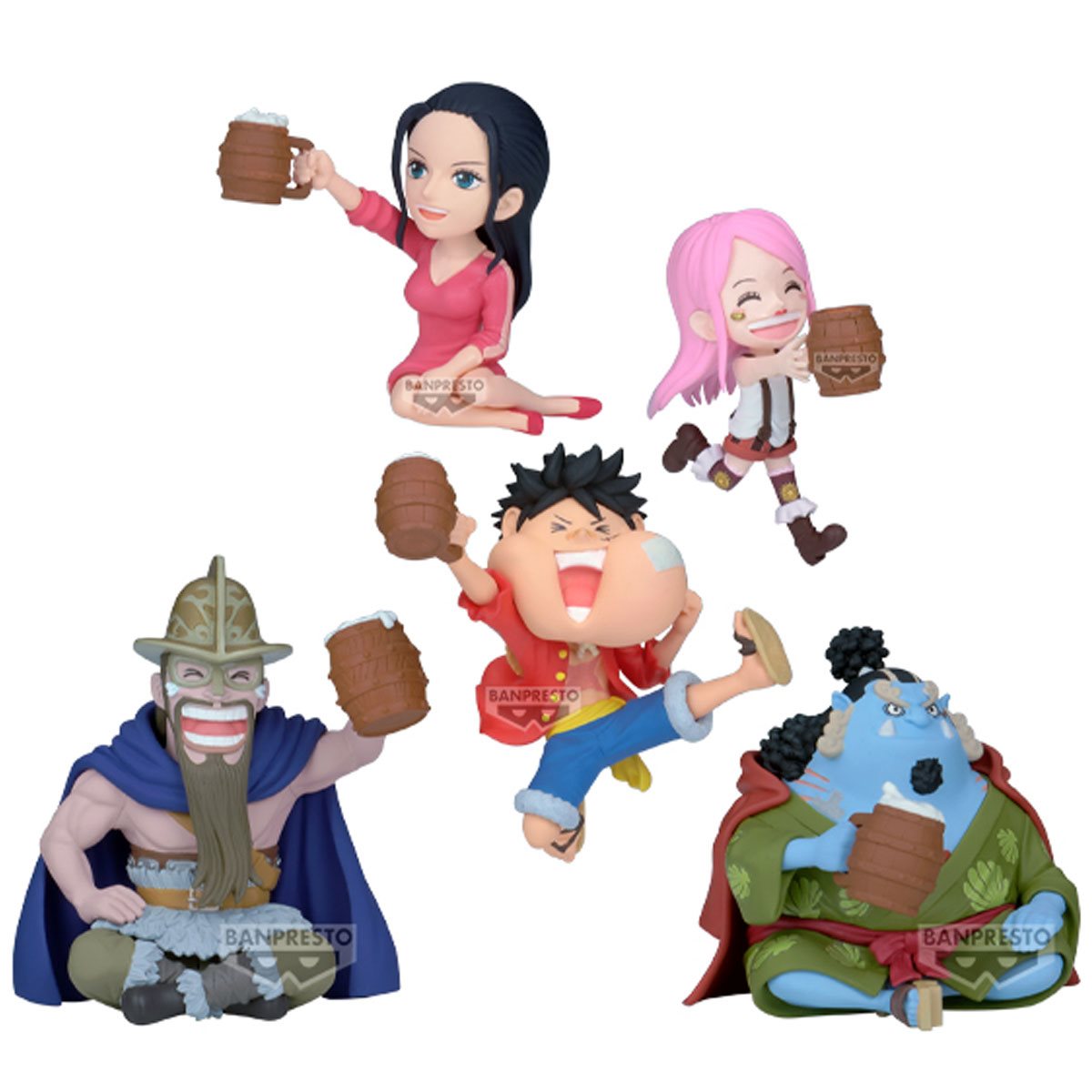 One Piece Banquet 1 World Collectable Figure Mini-Figure Case of 12