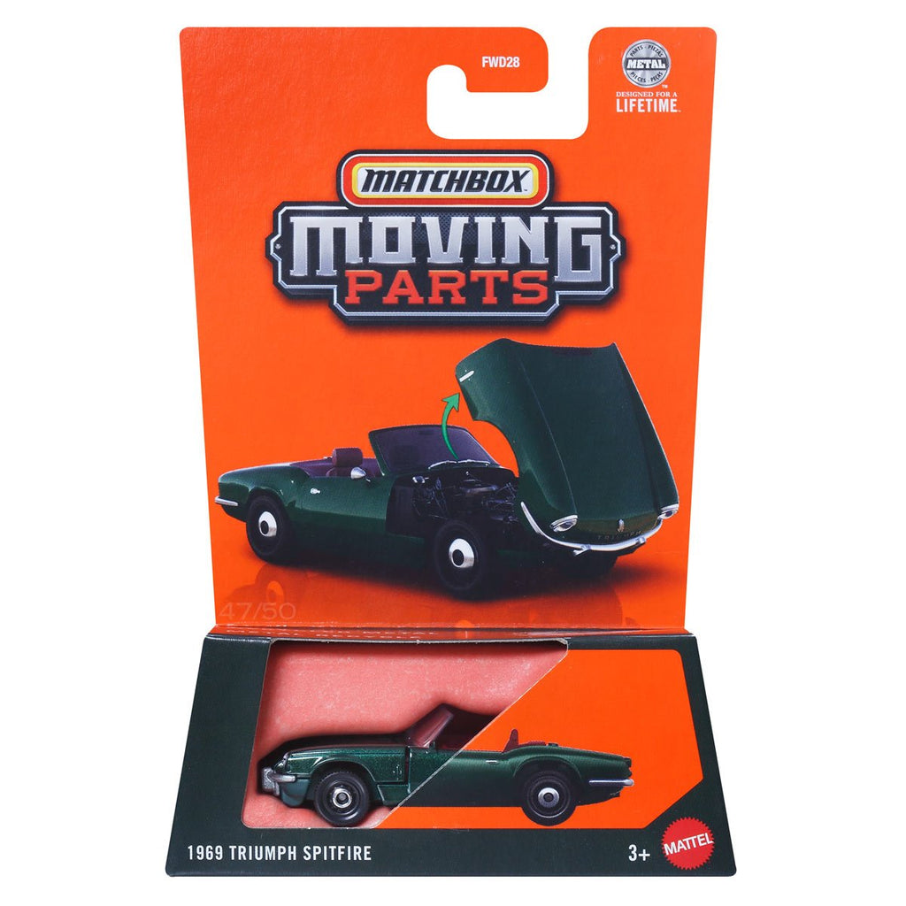 Matchbox Moving Parts 2025 Mix 6 Vehicles Case of 8