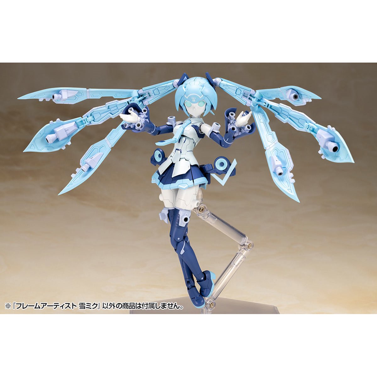 Vocaloid Frame Music Girl Frame Artist Snow Miku 1:100 Scale Model Kit