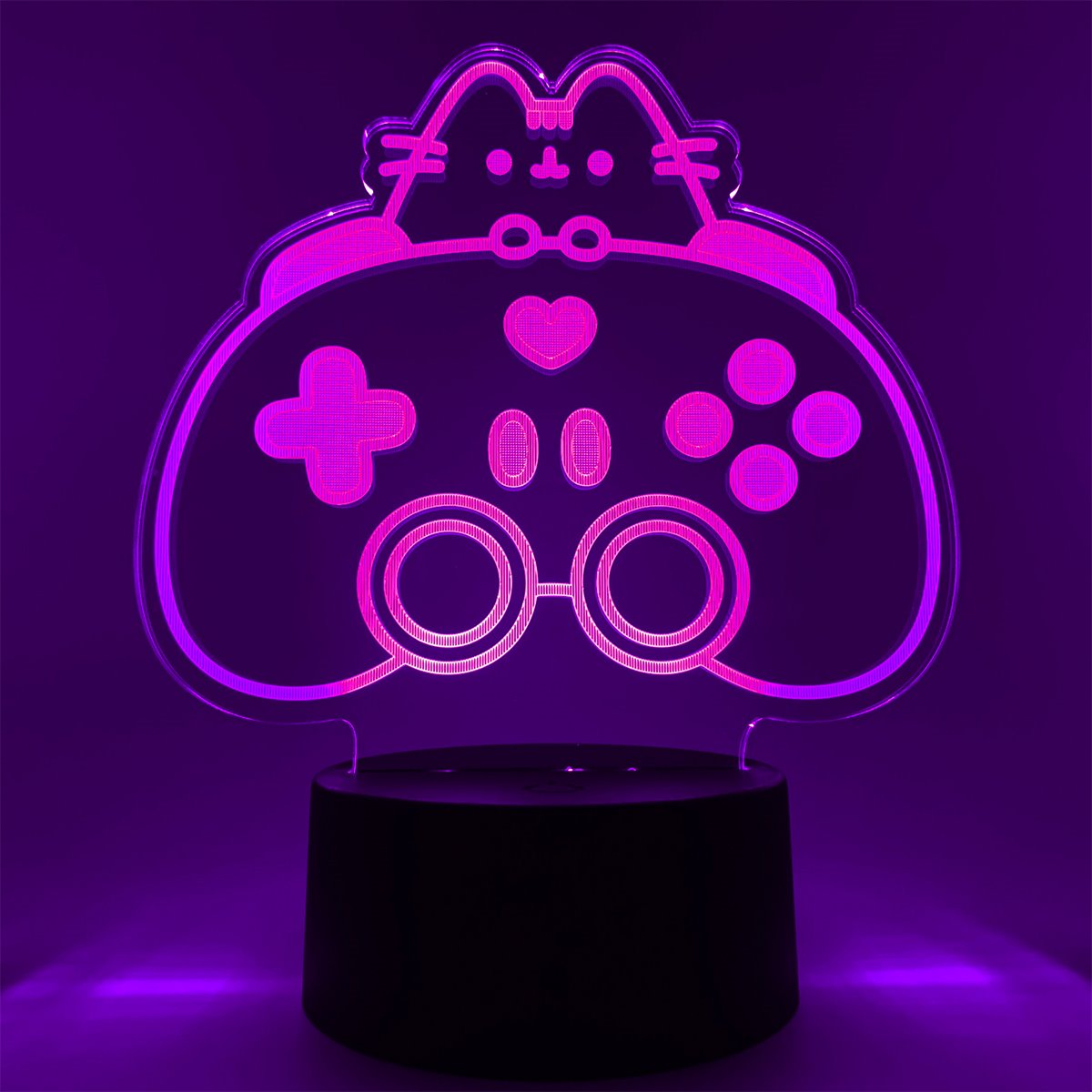 Pusheen Gamer Otaku Lamp