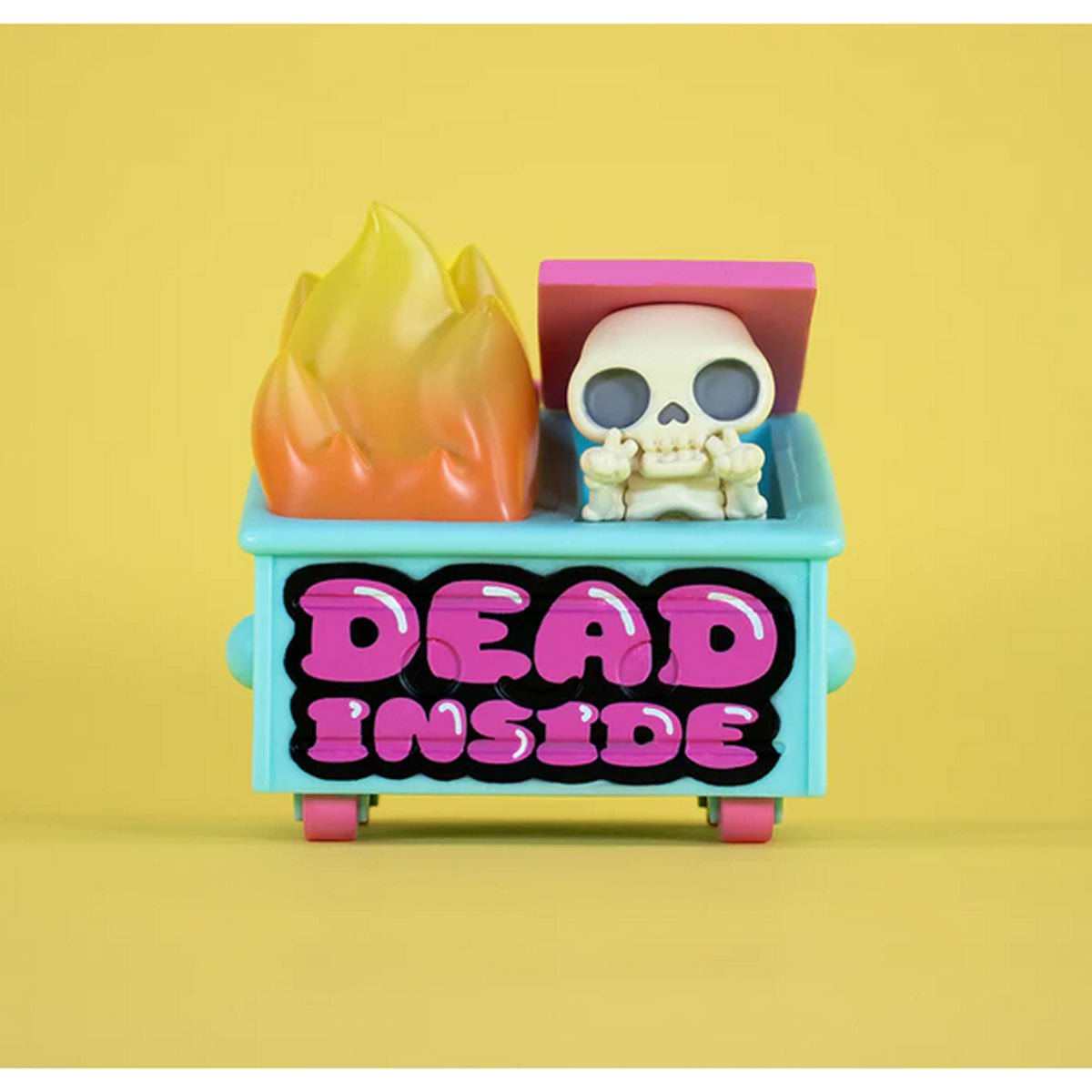 Dead Inside Dumpster Fire Vinyl Figure